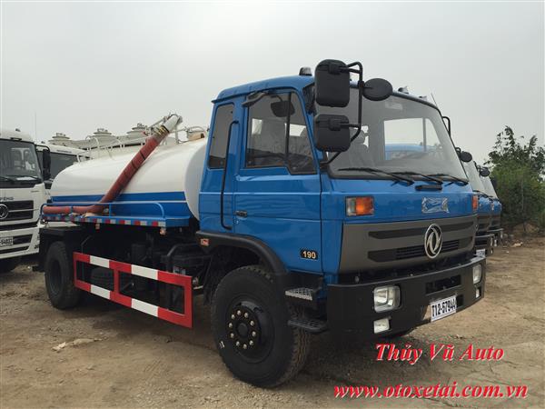 Xe hút bể phốt Dongfeng 9 khối